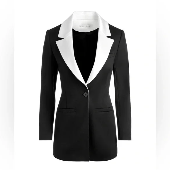 NWT SILVIE FITTED BLAZER Alice + Olivia